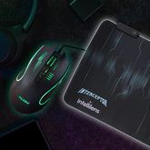 KOZEN Gaming Mouse Wireless - Large RGB Mouse Pad Included - for Laptop - Extended Desk Pad - 1 Yr Warranty